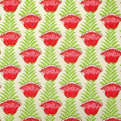 Scalamandre Papaveri Porpora COLONY FABRIC 2021 CL 000436448 Red Upholstery VISCOSE  Blend Small Print Floral  Modern Floral Fabric