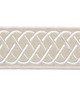 Scalamandre Trim HELIX EMBROIDERED TAPE LINEN