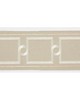 Scalamandre Trim SQUARE LINK EMBROIDERED TAPE SAND