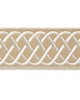 Scalamandre Trim HELIX EMBROIDERED TAPE CAMEL