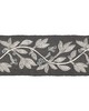 Scalamandre Trim LAUREL EMBROIDERED TAPE CHARCOAL
