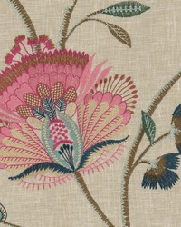 Crewel and Embroidered Fabric