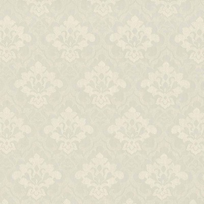 Kasmir Kingswood Natural in IMPRESSIONS Beige Polyester  Blend Classic Damask   Fabric