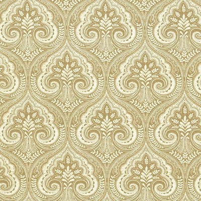 Kasmir Pietro Paisley Wheat in 5105 Brown Cotton  Blend Classic Damask   Fabric