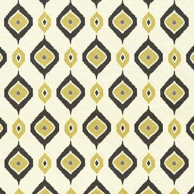 Kasmir Tulu Gold Rush in 5078 Gold Upholstery Cotton  Blend Fire Rated Fabric Trellis Diamond  Ethnic and Global   Fabric
