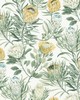 York Wallcovering Protea White & Yellow