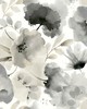 York Wallcovering Watercolor Bouquet Charcoal