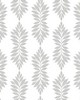 York Wallcovering Broadsands Botanica Wallpaper Light Gray