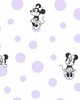 York Wallcovering Disney Minnie Mouse Dots Wallpaper Purple