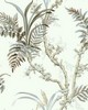 York Wallcovering Enchanted Fern Wallpaper Beige/Gray