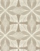 York Wallcovering Roulettes Wallpaper Tan/White