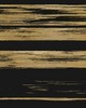 York Wallcovering Horizontal Dry Brush Wallpaper Black/Gold