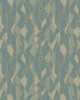 York Wallcovering Stained Glass Wallpaper Blue
