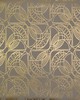 York Wallcovering Cartouche Wallpaper Khaki/Gold