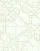 York Wallcovering Prism Schematics Peel and Stick Wallpaper Glint/Gray