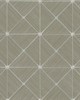 York Wallcovering Double Diamonds Peel and Stick Wallpaper Taupe