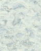 York Wallcovering Coastal Map Peel and Stick Wallpaper Blue/Gray