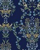 York Wallcovering Luxembourg Peel and Stick Wallpaper Blue