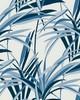 York Wallcovering Tropical Paradise Wallpaper Blue/White