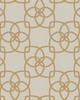 York Wallcovering Serendipity Wallpaper cream, metallic gold