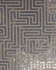 York Wallcovering A Maze Wallpaper  Blues