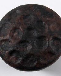 Hammered Metal Rosette Russet by   