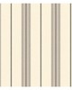 Carey Lind Menswear Ralph Stripe Removable Wallpaper Blacks/White/Off Whites