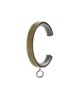 Aria Metal C-Ring with Eyelet Antique Brass