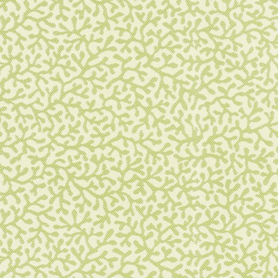 Greenhouse Fabrics A8041 TROPIQUE in D79 Green POLYPROPYLENE  Blend Fire Rated Fabric Marine Life  Outdoor Textures and Patterns  Fabric