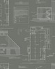 York Wallcovering Magnolia Home The Market Removable Wallpaper gray/white