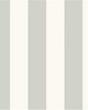 York Wallcovering Magnolia Home Awning Stripe Removable Wallpaper gray/white 