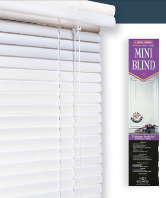 Blinds Vinyl Blinds 1 Inch Vinyl Mini Blind Lotus & Windoware
