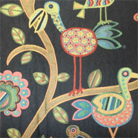 Crazy Ol Bird Fabric